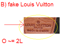 Fake Louis Vuitton Keepall Travel Bag Label