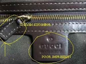 how to spot real gucci bag