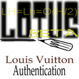 Lotus Test | Louis Vuitton Font Counterfeit Detection