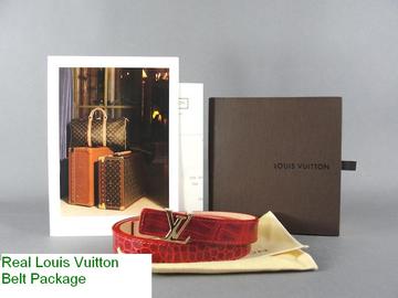 Louis Vuitton belt dustbag
