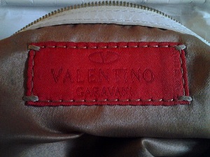 Valentino calf evening bag
